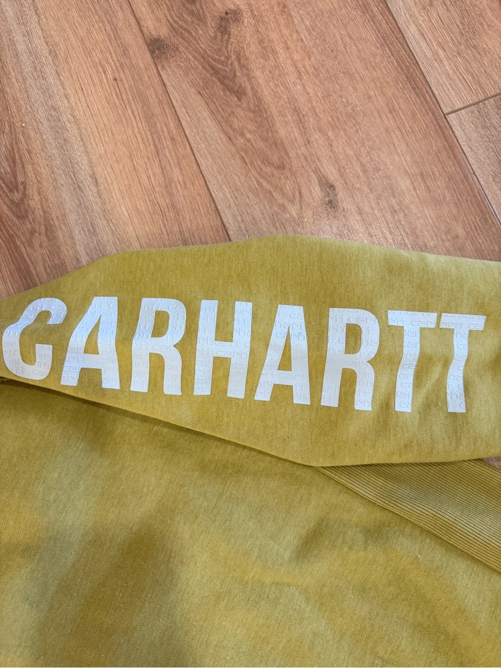 Carhartt Men's Crewneck Sweatshirt in Olive - Picture 6 of 6